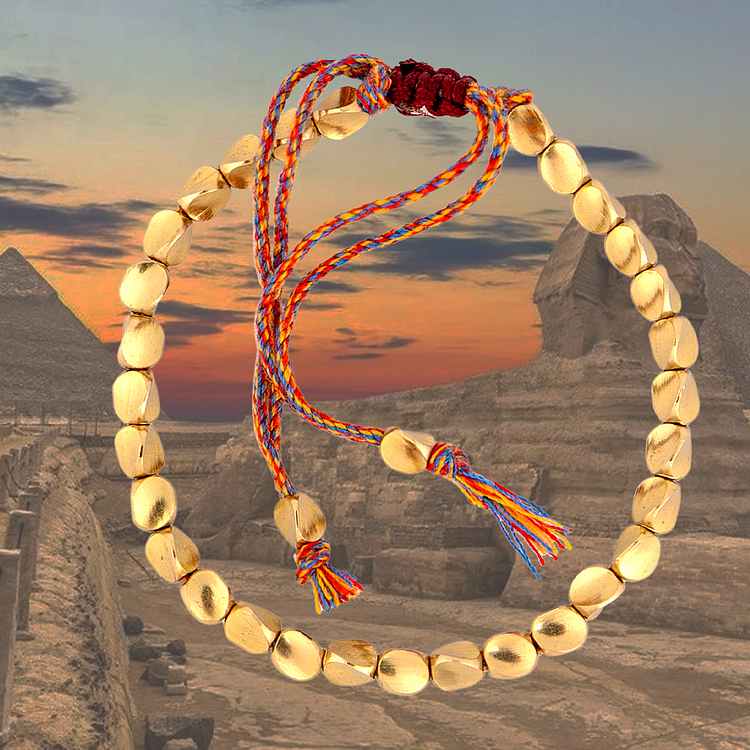 MY CHARM BEADS- TIBETAN COPPER BRACELET