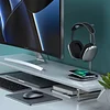 2 in 1 Headphone Stand with Wireless Charger &ndash; USB Type-C Output Port and Magnetic Wireless Charger &ndash; Compatible with iPhone 15/14/13/12 and Other Qi-Enabled Devices