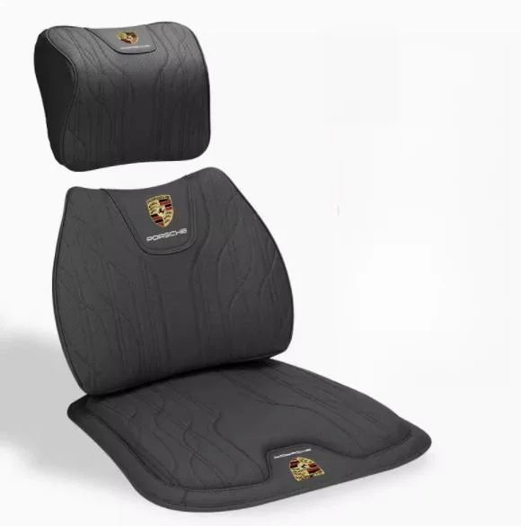 Napa Leather Car Seat Cushion Lumbar Seat Cushion