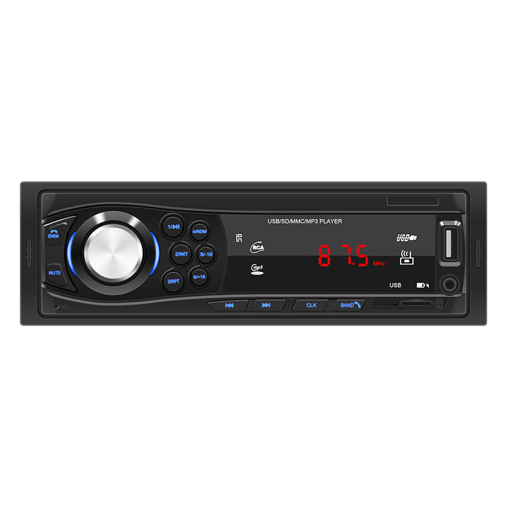 

SWM-1028 Car Radio Single DIN TF Card USB Aux Input Digital Media Receiver, 501 Original
