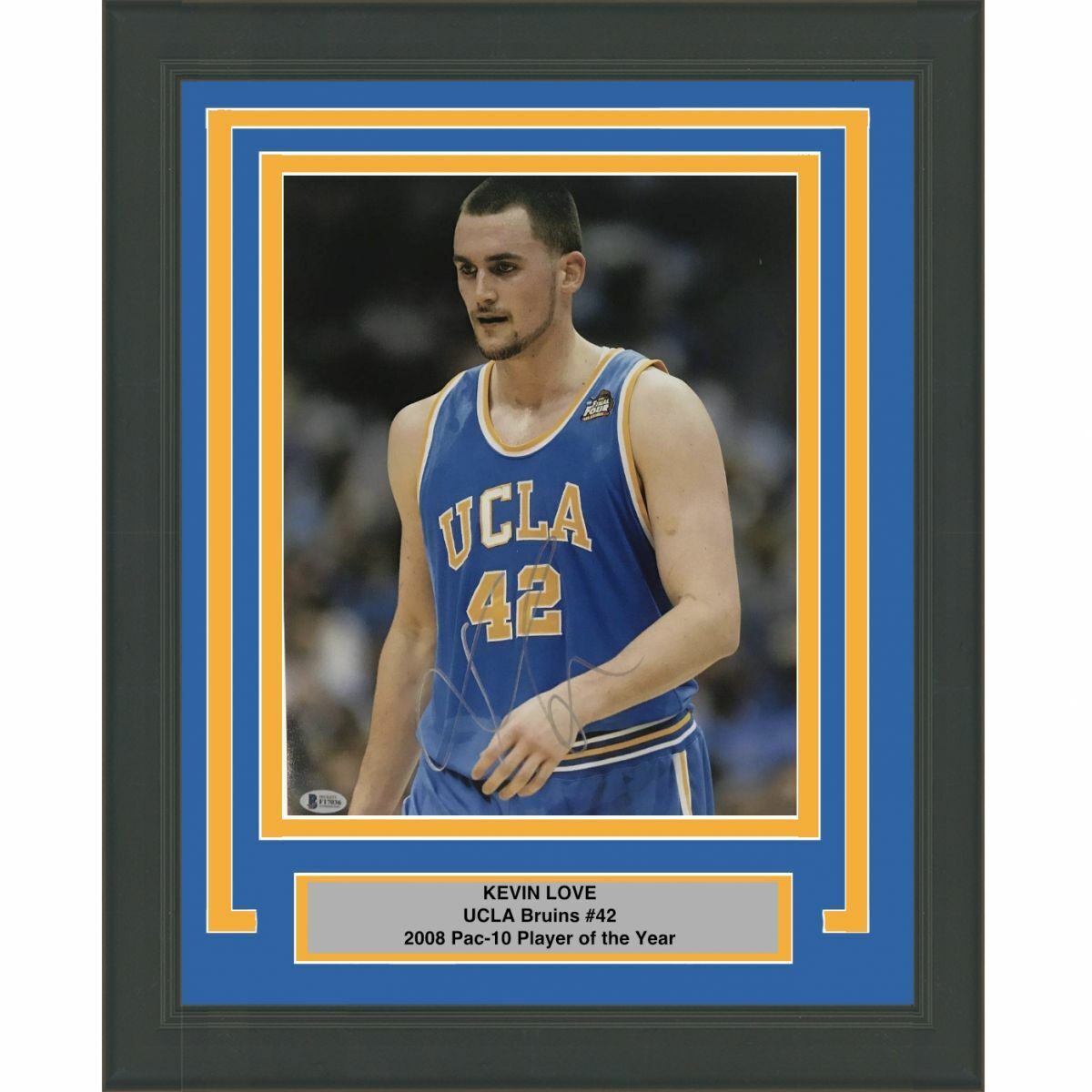 FRAMED Autographed/Signed KEVIN LOVE UCLA Bruins 11x14 College Photo Poster painting Beckett COA