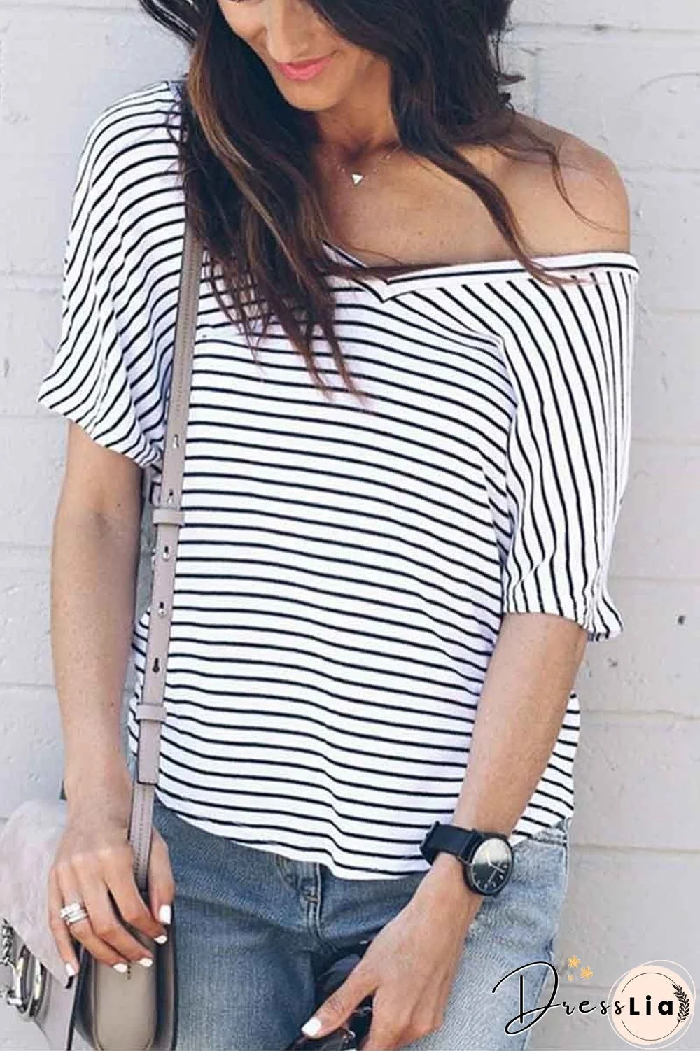 Striped Short Sleeve T-shirt