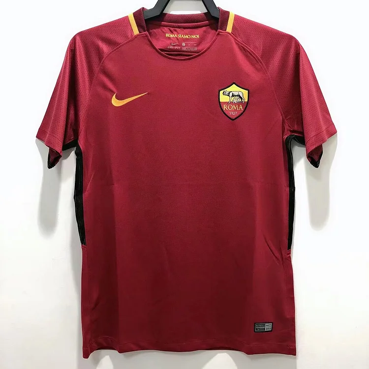 2017/18 Roma home retro jersey 1:1 Thai quality
