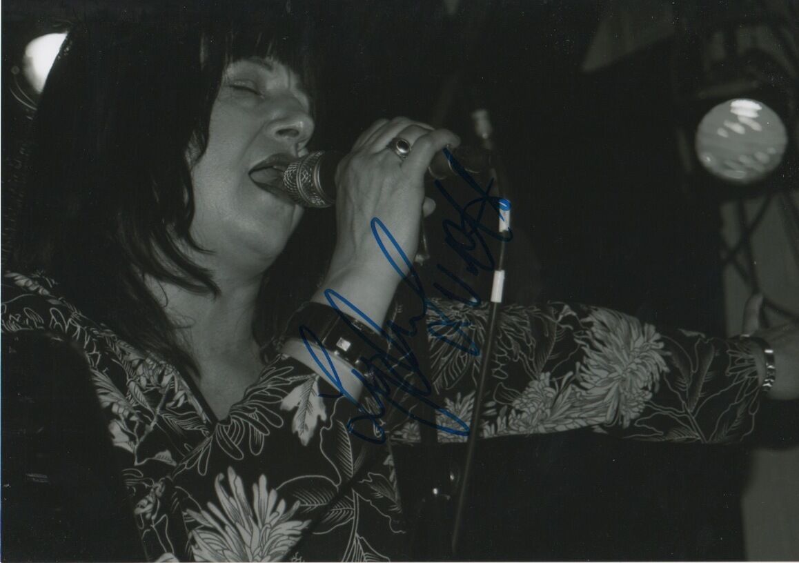 Lydia Lunch signed 8x12 inch Photo Poster painting autograph