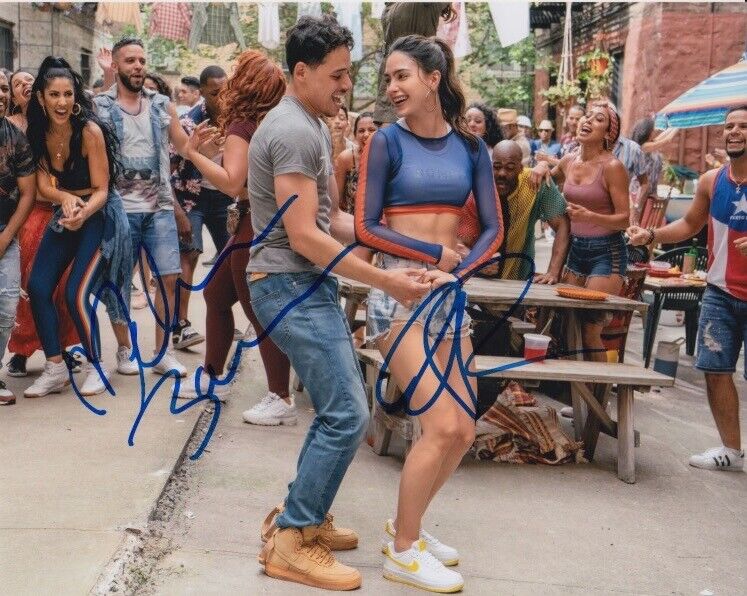 In the Heights (Anthony Ramos & Melissa Barrera) signed 8x10 Photo Poster painting