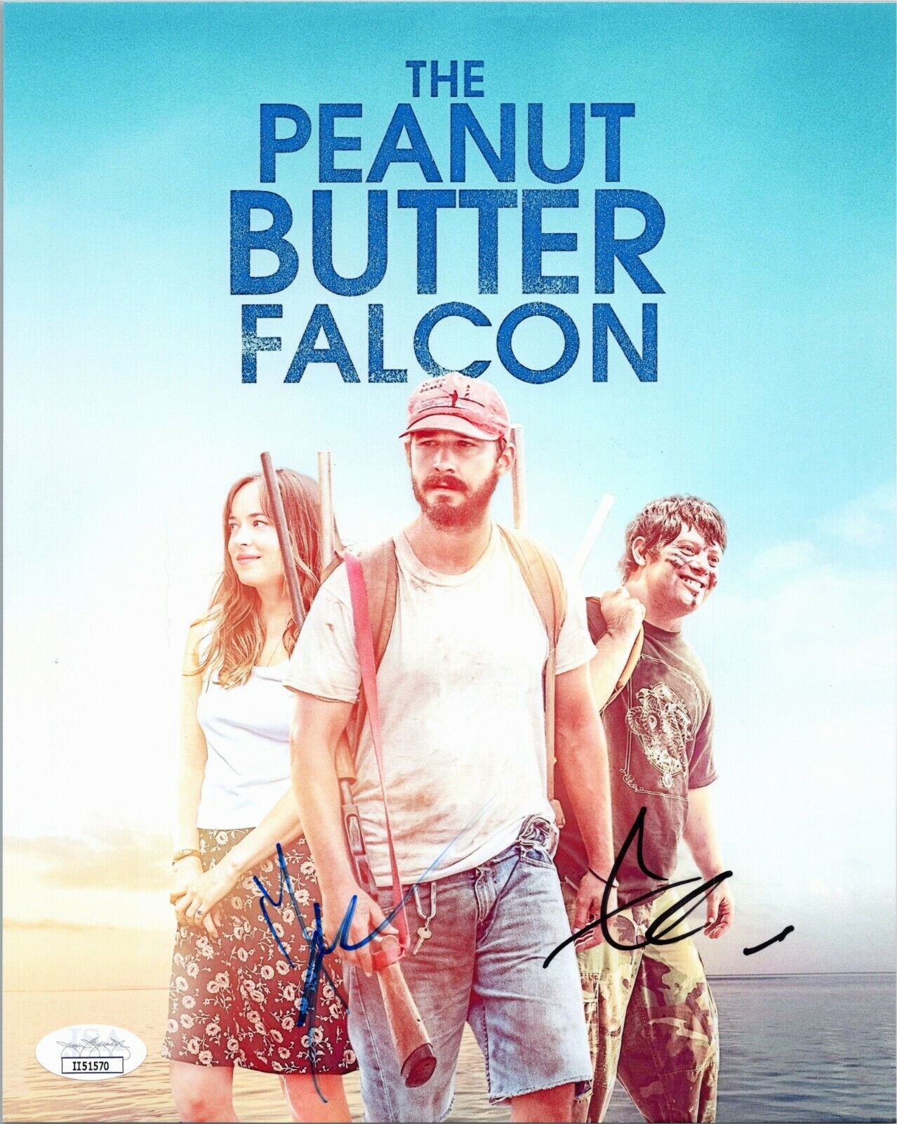 TYLER NILSON +1 Authentic Hand-Signed PEANUT BUTTER FALCON