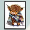 Cute Cow - 11CT Stamped Cross Stitch - 30*40cm - Animal