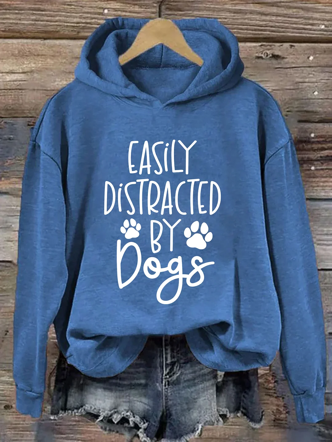 Easily Distracted By Dogs Hoodie