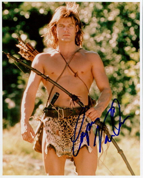 Casper Van Dien (Tarzan) signed 8x10 Photo Poster painting In-person