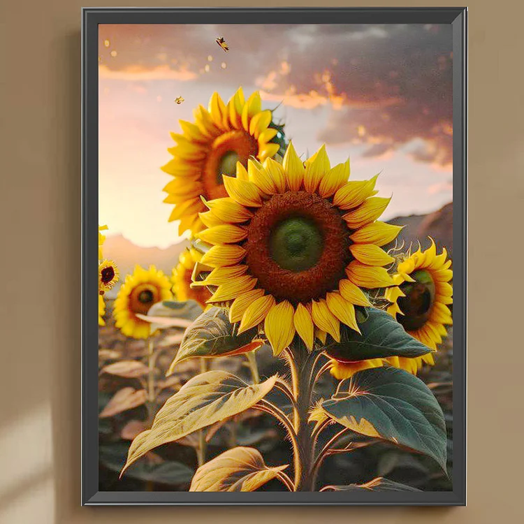 Sunflower - Full Square - Diamond Painting (30*40cm)