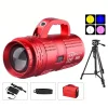 H-990S Laser Cannon High Power Strong Light Super Bright Blue Light Waterproof Night Fishing Light