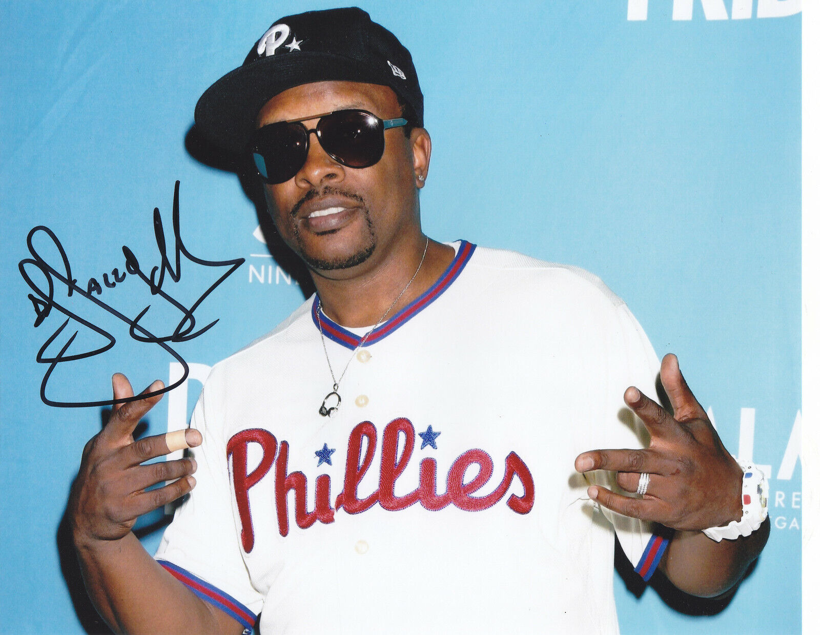 DJ JAZZY JEFF SIGNED AUTOGRAPH RAP MUSIC FRESH PRINCE 8X10 Photo Poster painting EXACT PROOF 4