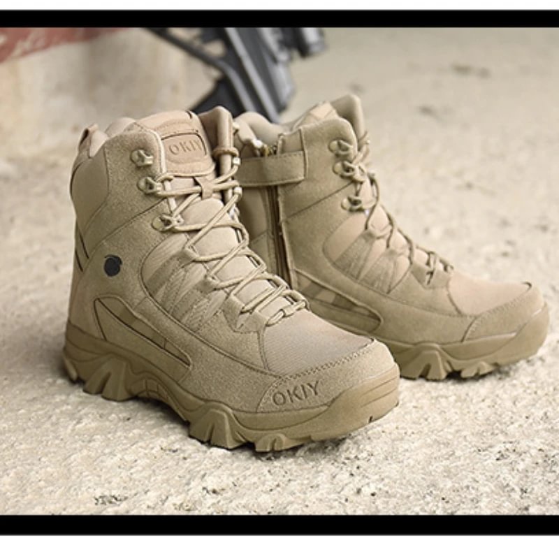 Yyvonne lMen Winter   Brown Outdoor Camping Mountaineering Waterproof  Boots Comfortable Durable Trave