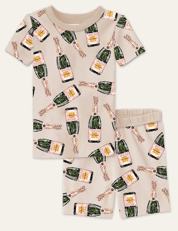 Drinking Bottles Kid's Pajama Set