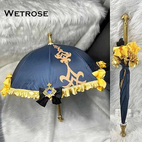 [Wetrose]  In Stock Navia Umbrella Genshin Impact Cosplay Props Accessory Staff Model