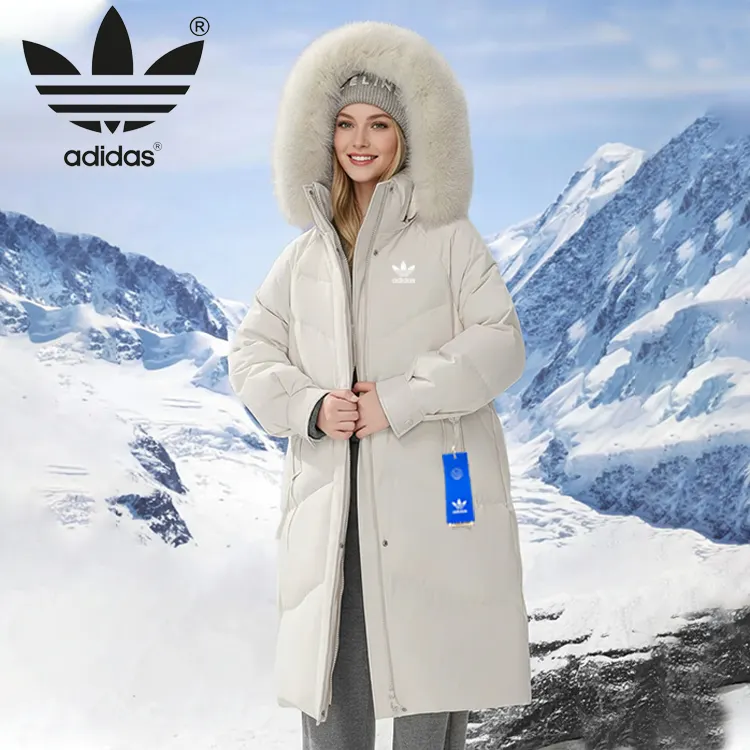 Adidas 2025 &ndash; Nowość! Wodoodporna i wiatroszczelna kurtka puchowa z naturalnym wypełnieniem &ndash; Wielka wyprzedaż!