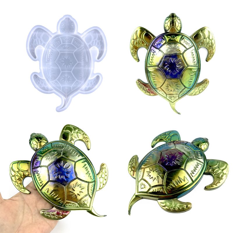 3D Sea Turtle Wall Hanging Decoration Resin Mold