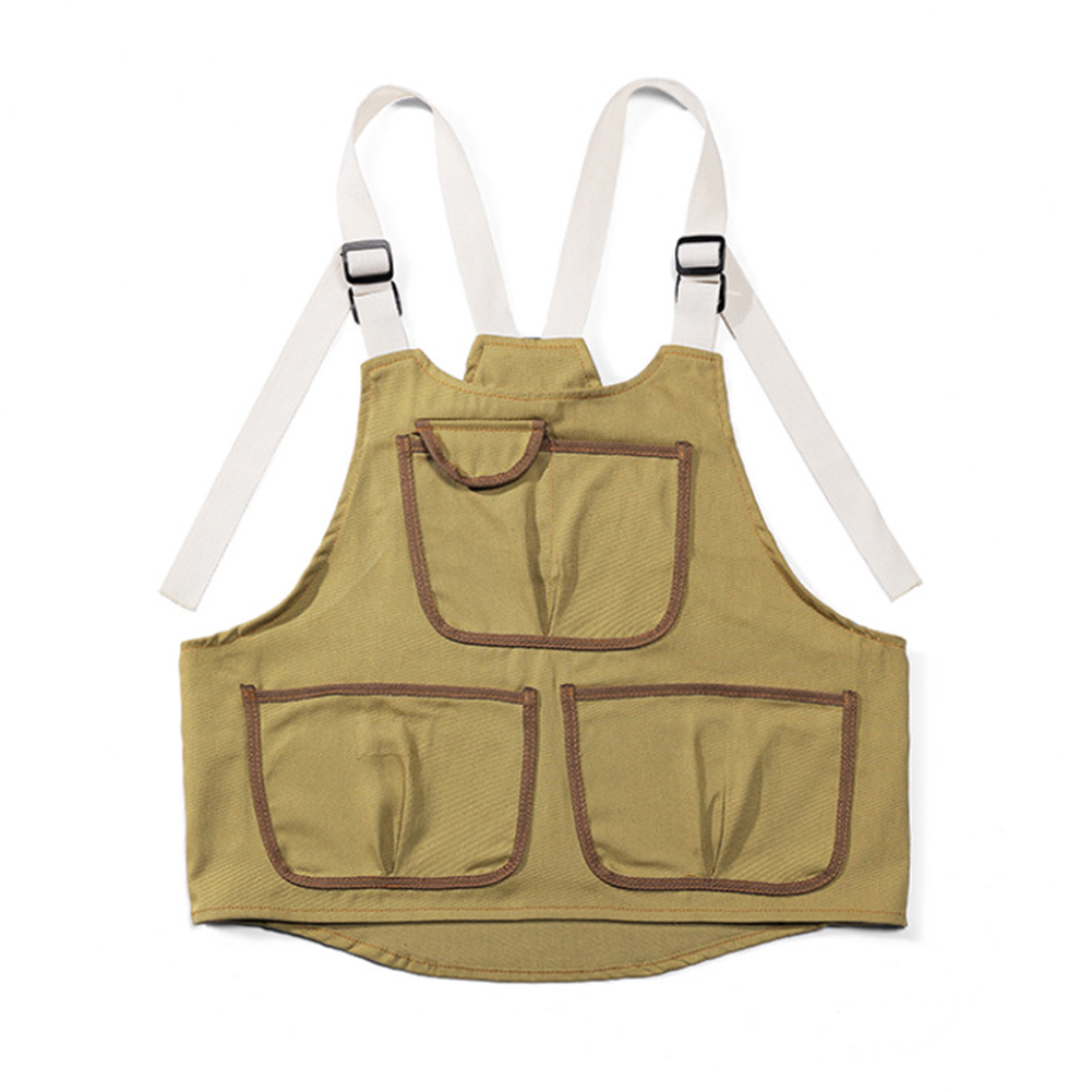 

Canvas Work Overalls Outdoor Camping BBQ Artist Paint Aprons with Pocket, 501 Original