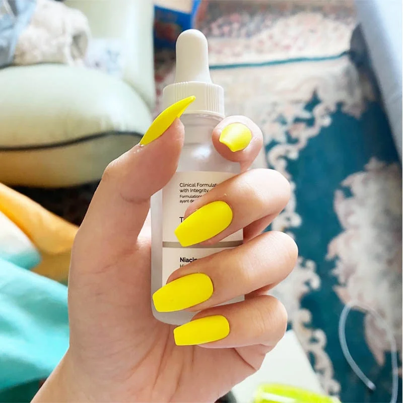 24Pcs Europe and the United State Beam ballerina fake press on nails Long Round Head Khaki matt fake nails with glue for girls-Nail Inspo