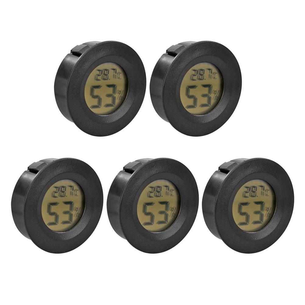 

5pcs Mini Hygrometer Thermometer Humidity Meter with Digital LCD Monitor, 501 Original