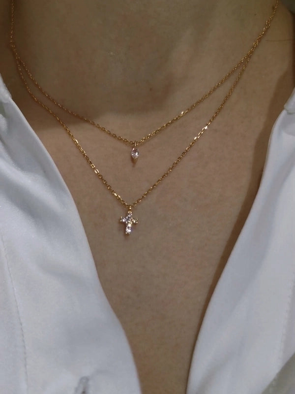 Minimalist Round Stainless Steel Necklace