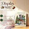Christmas DIY Special Shape Diamond Painting Pearl Art With Inner Frame Kit 25x25cm(Zebra)