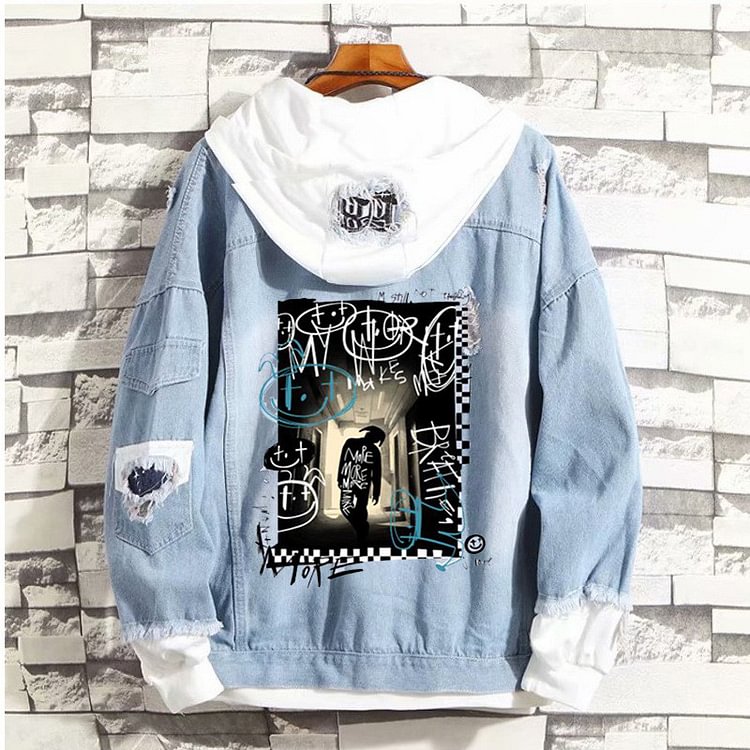 BTS J-HOPE Jack In The Box Denim Hooded Jacket