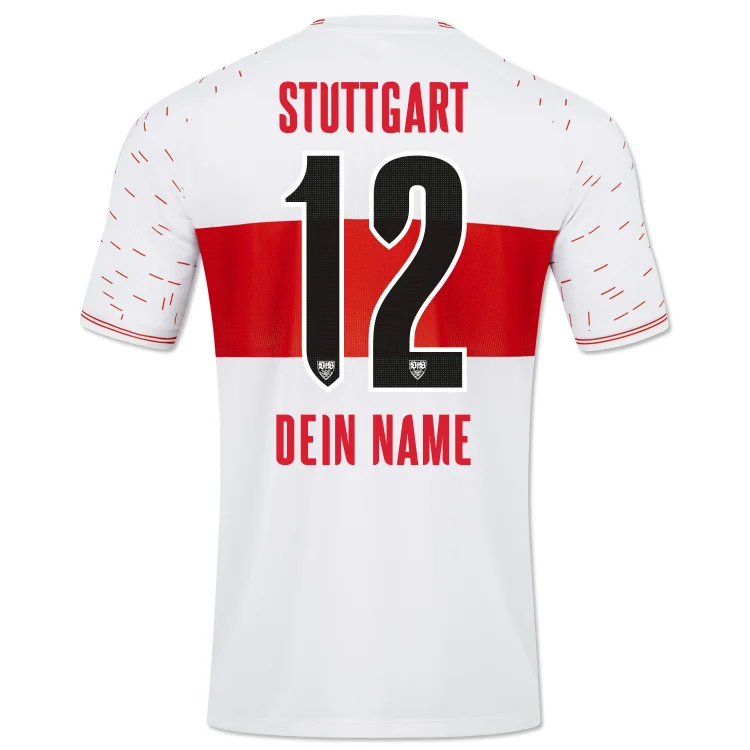 VfB Stuttgart Home Trikot 2023-2024  ( Aufdruck Dein Name )