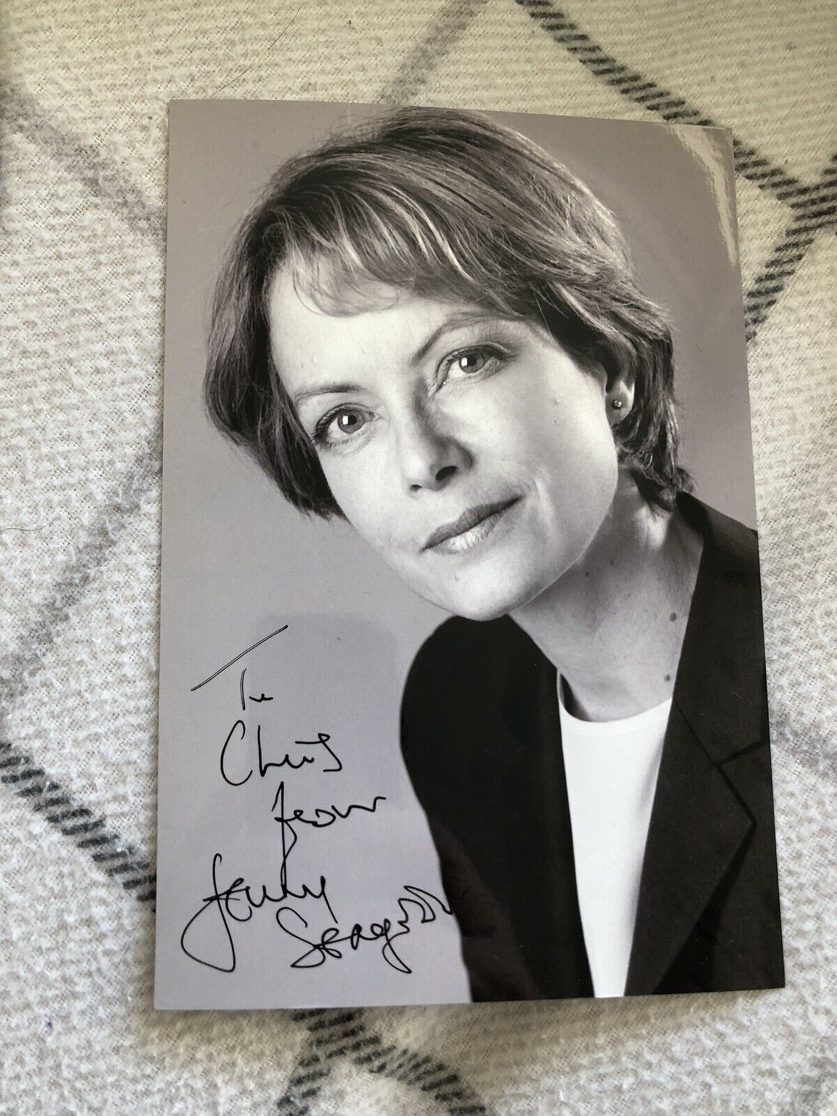 JENNY SEAGROVE (ACTRESS) SIGNED Photo Poster painting