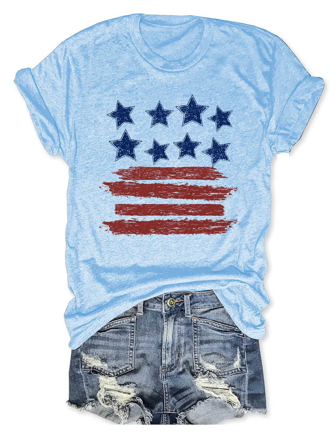 Loves Jesus And America Too T-Shirt