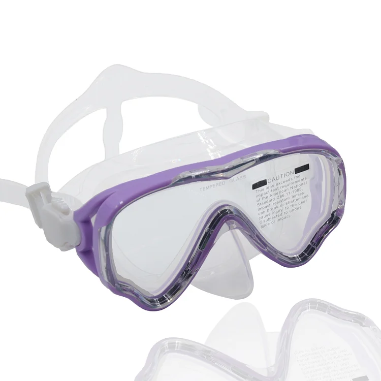 Professional Swimming Goggles Kid Snorkeling Diving Masks Scuba Free-diving Mask Large Frame Anti-fog Swimming Mask