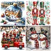 (Multi-Style) Christmas-11CT Stamped Cross Stitch 40*40/50*50cm