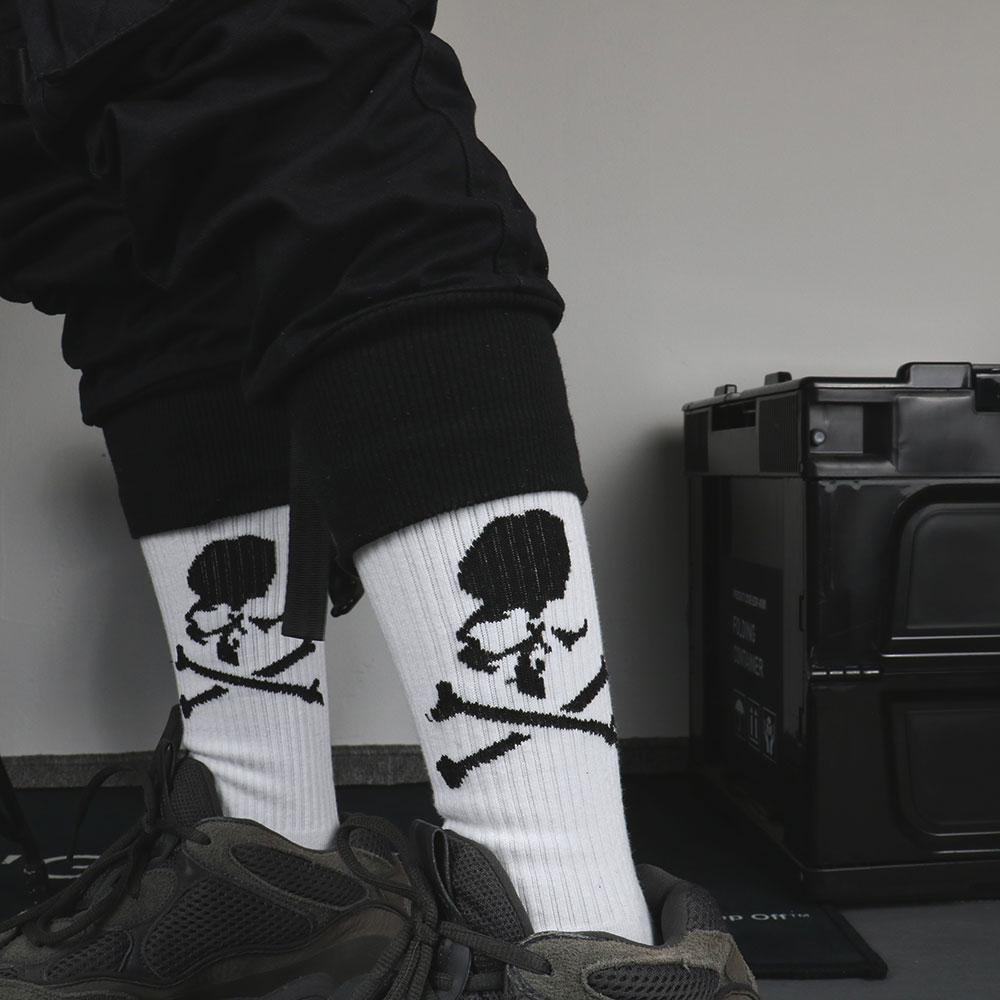 Goth Punk Skull Socks / TECHWEAR CLUB / Techwear