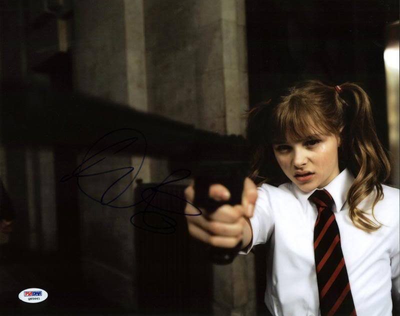 Chloe Grace Moretz Kick-Ass Signed Authentic 11X14 Photo Poster painting PSA/DNA #Q85641