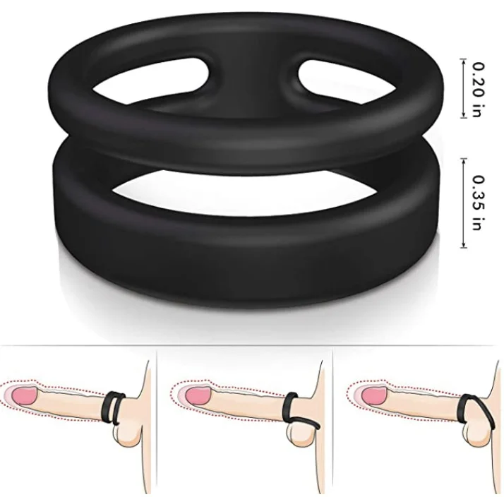 High Quality Stretchable Silicone Cock Ring For Longer Lasting Intimacy
