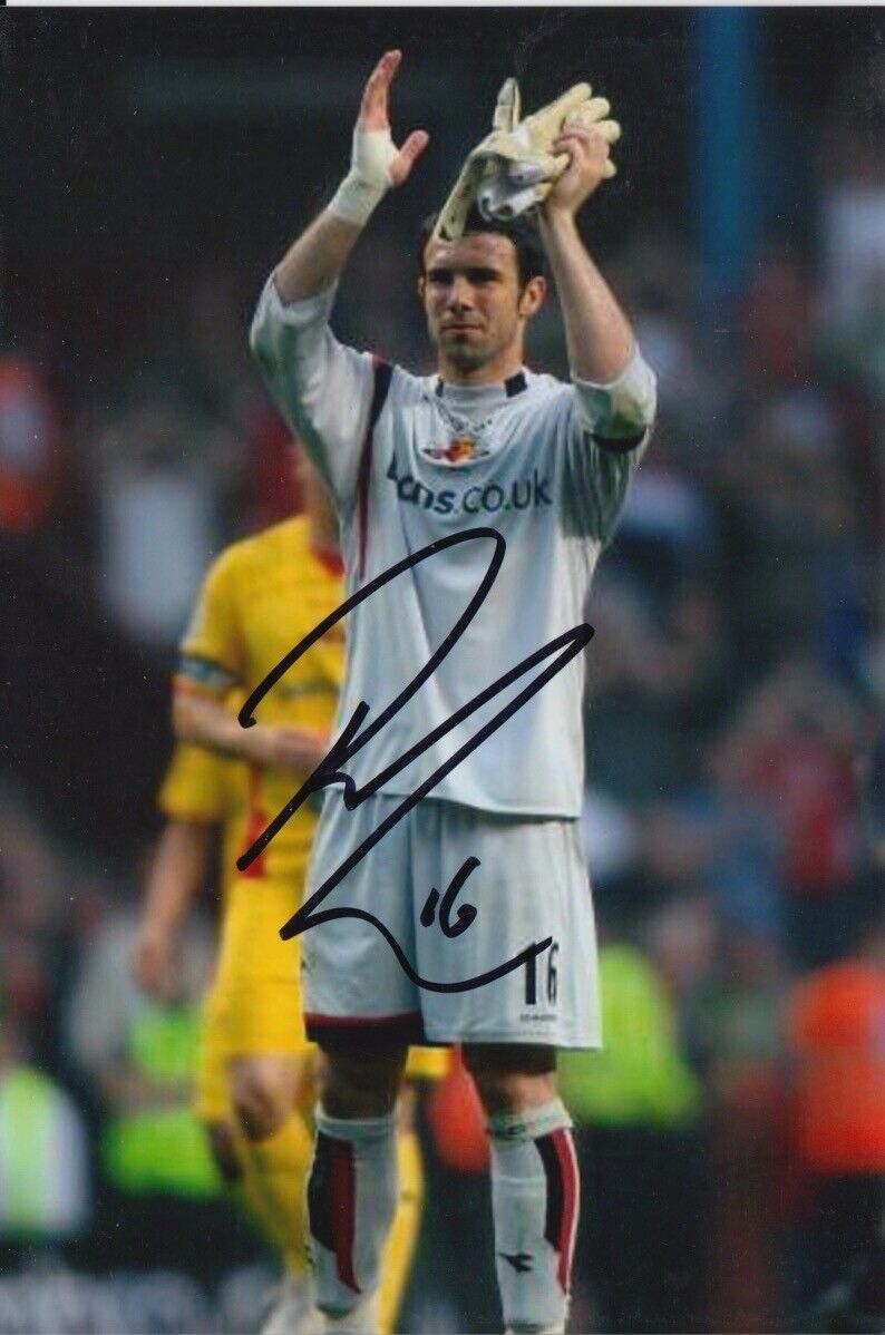 RICHARD LEE HAND SIGNED WATFORD 6X4 Photo Poster painting.