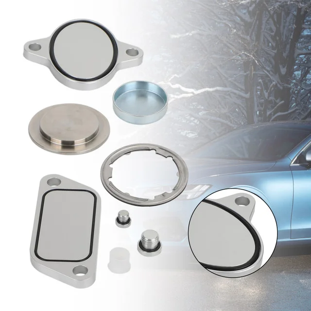 EGR Plug Kit Stage 2 Plates and Plugs Fits for 2007-2010 Cummins ISX