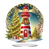 Christmas Print DIY Diamond Painting Desktop Ornaments Kit Table Decor