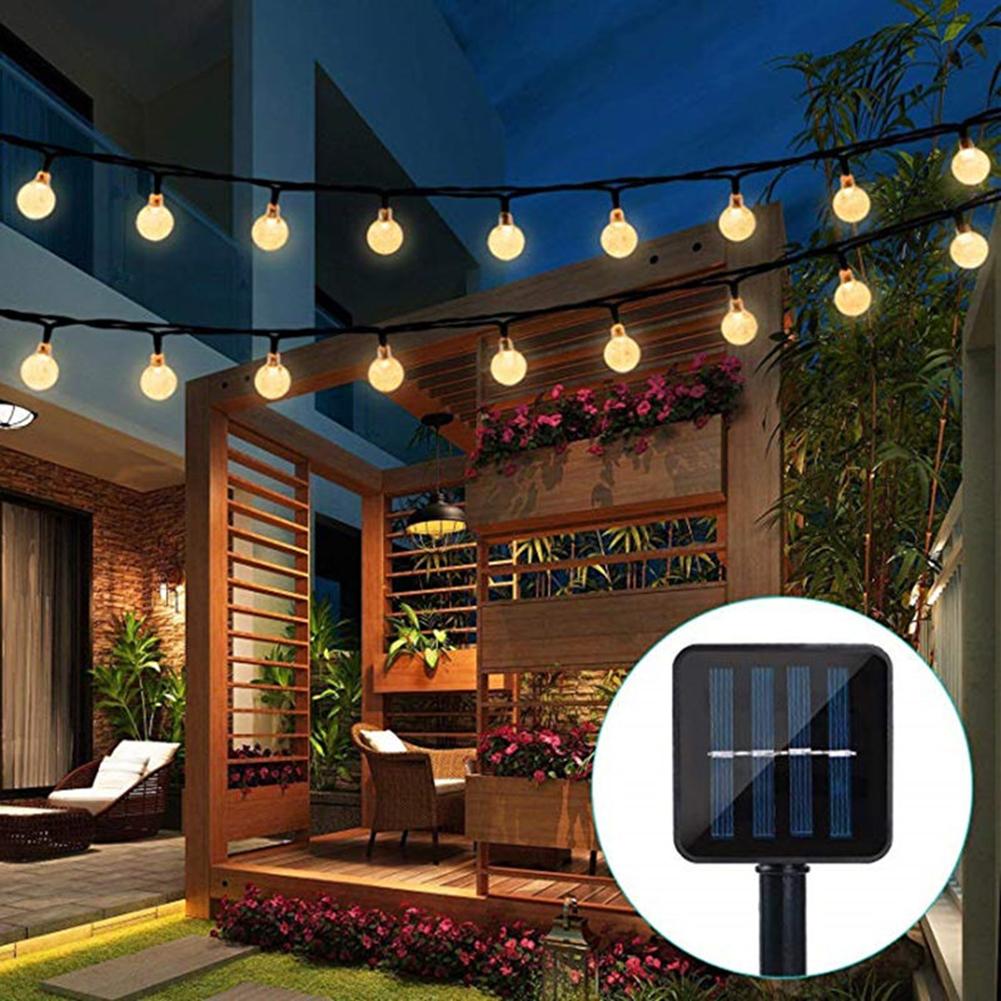 

6.5m 30LED Solar Bubble Ball Fairy-Curtain String Night Light, 501 Original