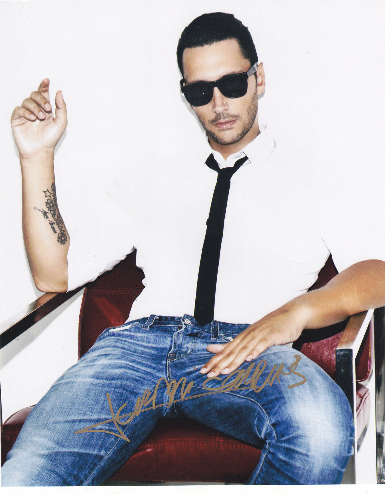 CEDRIC GERVAIS SIGNED EDM AUTOGRAPH 8X10 Photo Poster painting SUMMERTIME SADNESS EXACT PROOF 2