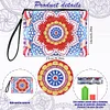 Diamond Painting Mandala Single Side PU Cosmetic Bag Ladies Clutch