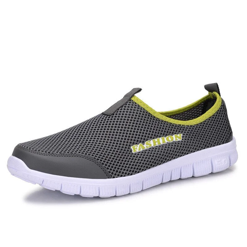 Running Shoes 2020 Spring Autumn Lightweight Women's Mesh Shoes Slip-On Unisex Sports Shoes Outdoor Brand Sneakers Beach Shoes