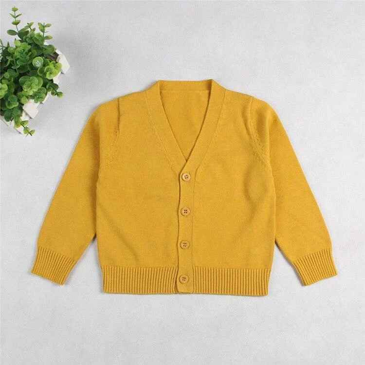 Brand Cotton Baby Girls Cardigan Children Sweatercoat Kids Sweater Baby Jacket Girl Outwear Autumn Coat Clothes Toddler