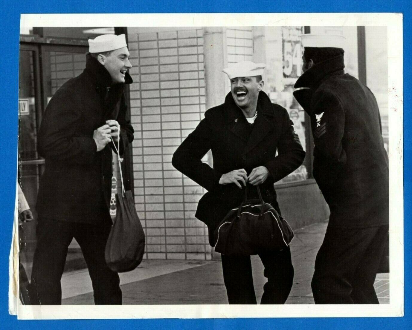 JACK NICHOLSON RANDY QUAID OTIS YOUNG Vintage 7x9 Photo Poster painting 1976 THE LAST DETAIL