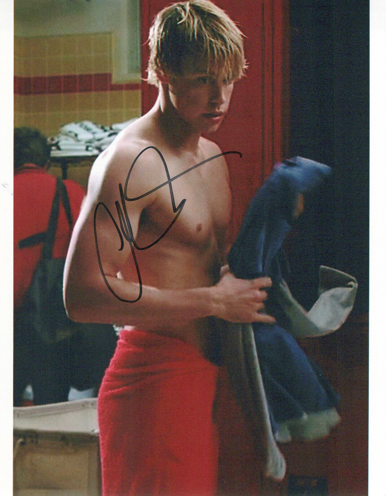 Chord Overstreet Glee autographed Photo Poster painting signed 8X10 #2 Sam Evans