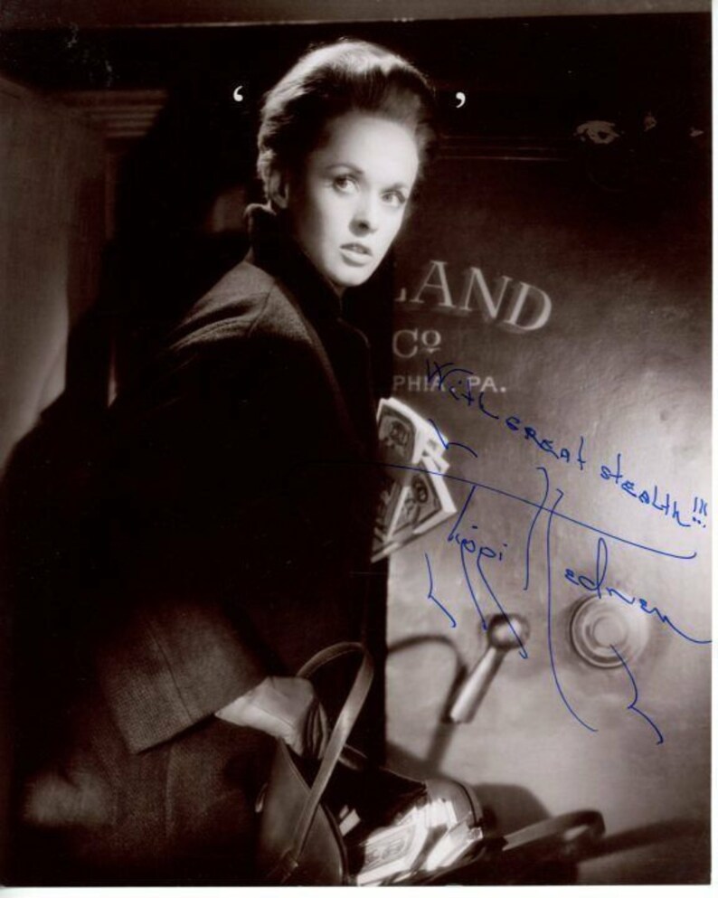 Tippi hedren signed autographed the birds melanie daniels Photo Poster painting