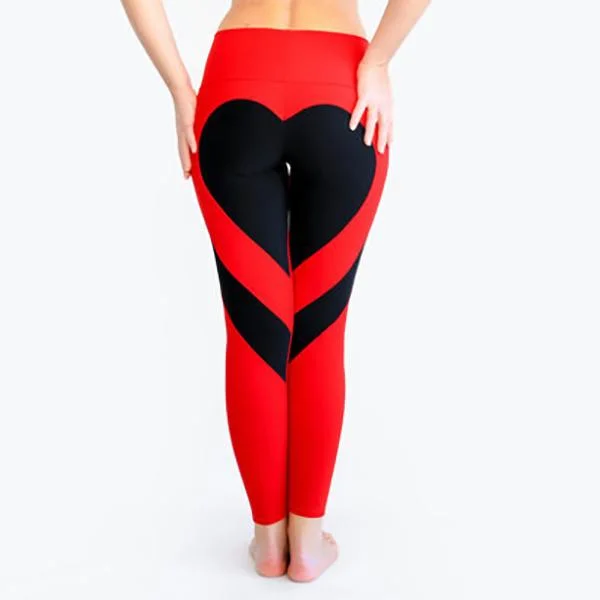 Love Stitching Sports Yoga Leggings