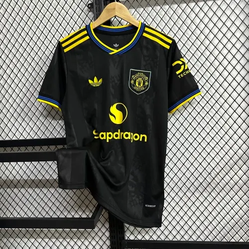 25-26 Manchester United second away fan version football jersey 1:1 Thai quality
