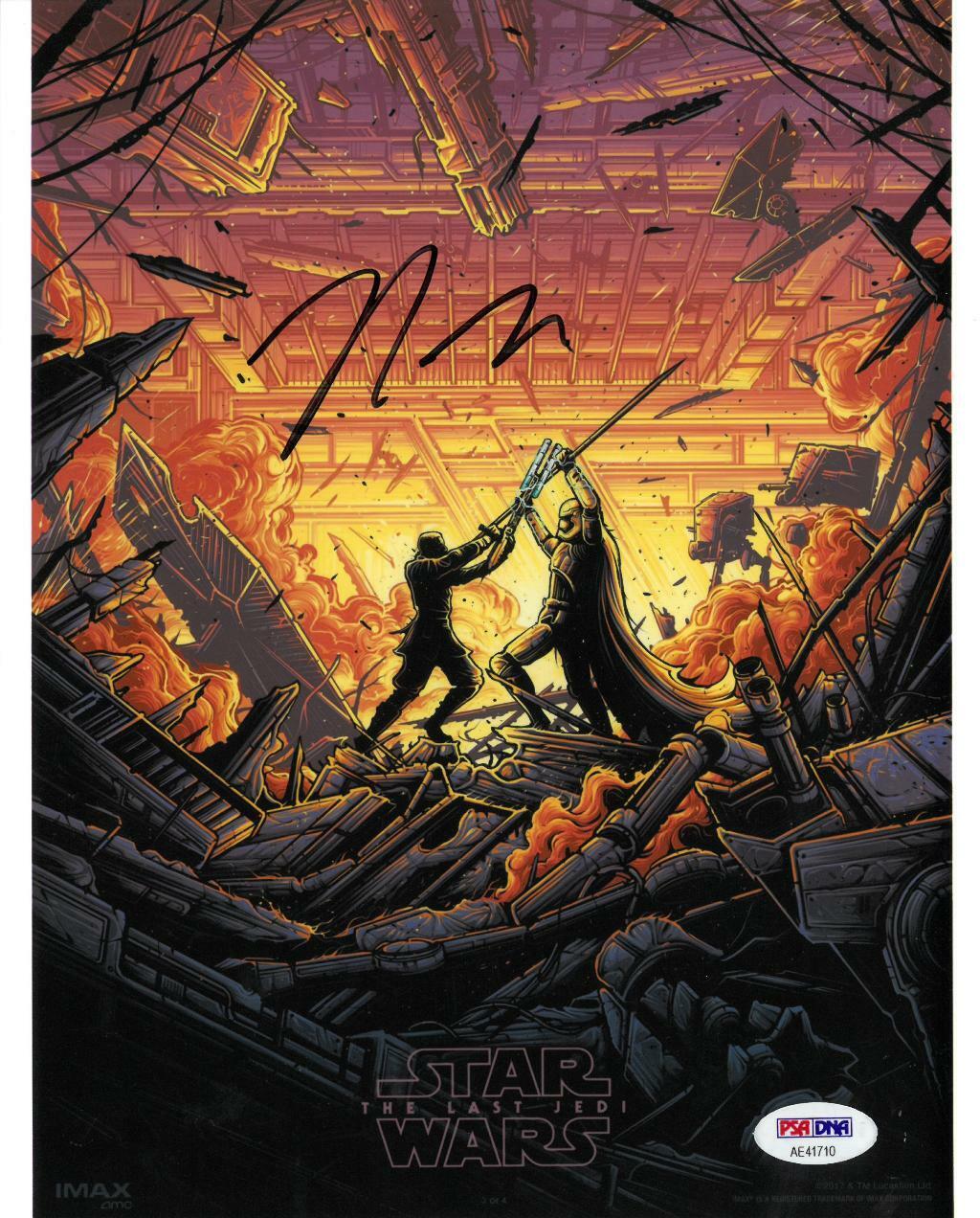 Rian Johnson Signed Star Wars Last Jedi Autographed 8x10 Photo Poster painting PSA/DNA #AE41710