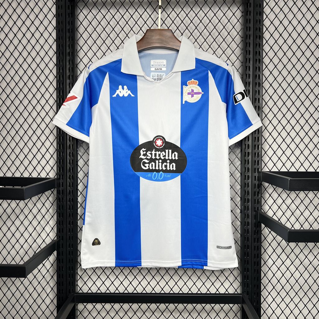 Deportivo de La Coruña 24-25 Home Stadium Jersey - Fans Version